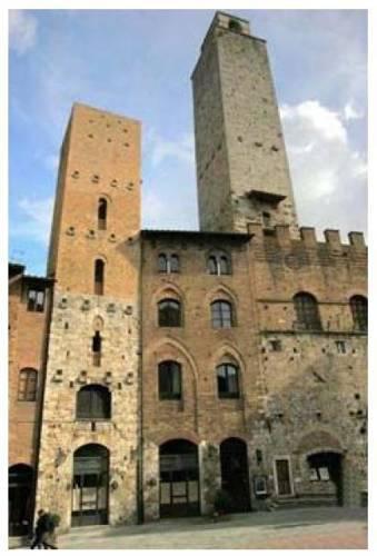 La Torre Useppi Apartment San Gimignano Bagian luar foto