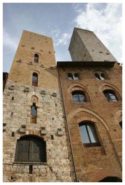 La Torre Useppi Apartment San Gimignano Bagian luar foto